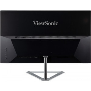 ViewSonic VX2476-SMH 24" Class Full HD LCD Monitor - 16:9 - Black, Silver - 60.5 cm (23.8") Viewable - SuperClear IPS - WL