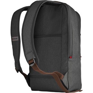 Wenger CityUpgrade Carrying Case (Backpack) for 16" Notebook - Alloy - Water Resistant - Polyester Body - Shoulder Strap, 