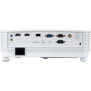 Acer P1257i DLP Projector - 4:3 - Ceiling Mountable - 1024 x 768 - Front, Rear, Ceiling, Rear Ceiling - XGA - 20,000:1 - 4