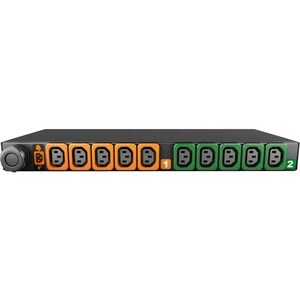 Vertiv Geist MG03E1R1-10L133-3PS6B2H10-S PDU - Überwacht - 2P+E (IP44) - 32 A - 230 V AC Eingang - 230 V AC Ausgang - 1U N