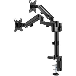 Neomounts DS70-750BL2 Mounting Arm for Monitor, Flat Panel Display - Black - Height Adjustable - 2 Display(s) Supported - 