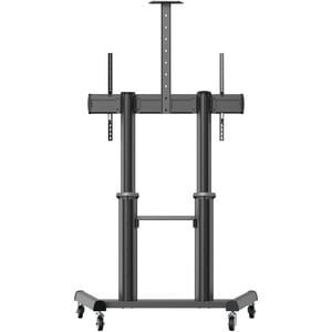 Eaton Tripp Lite Series Safe-IT Heavy-Duty Rolling Cart for 70" to 120" Displays, UL Certified, Antimicrobial Protection -
