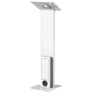 Neomounts Tablet PC Stand - Up to 27.9 cm (11") Screen Support - 113 cm Height x 34.3 cm Width - Floor - Steel - White