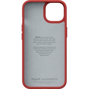 Coque Njord - pour Apple iPhone 14 Plus Smartphone - Orange Brûlé - Résistant aux chocs, Résistant aux rayures, À l'abri d