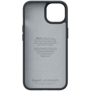 Funda Njord - para Apple iPhone 14 Smartphone - Negro - Resistente a Caídas, Resistencia a arañazos, Antipolvo, Resistente