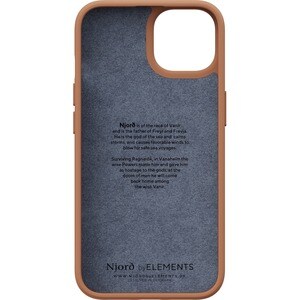 Funda Njord - para Apple iPhone 14 Pro Max Smartphone - Cognac - Resistente a Caídas, Resistencia a arañazos, Antipolvo - 