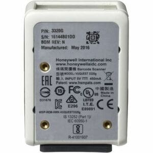 Honeywell Vuquest 3320g 零售, 工业 固定安装 条码扫描器套件 - 电缆 连接 - 黑 - 434.34 毫米 扫描距离 - 1D, 2D - 成像仪 - USB