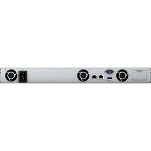 Synology RackStation RS422+ 4 x Total Bays SAN/NAS Storage System Ryzen R1600 Dual-core (2 Core) 2.60 GHz - 2 GB RAM - DDR