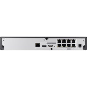 Wisenet 8 CH PoE NVR - Network Video Recorder - HDMI
