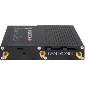 Lantronix Wi-Fi 5 IEEE 802.11ac 2 SIM Cellular, Ethernet Wireless Router - 5G - LTE - 1 x Network Port - 1 x Broadband Por