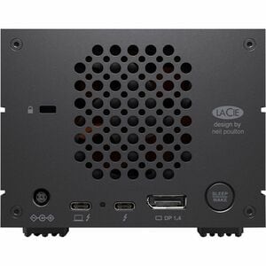 LaCie 2big Dock 2 x Total Bays DAS Storage System - 20 TB HDD - 20 TB Installed HDD Capacity - Thunderbolt 3