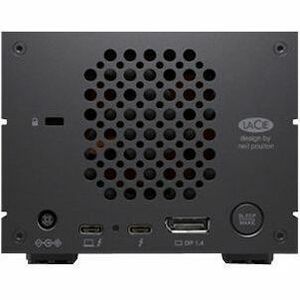 Sistema di archiviazione DAS LaCie 2big Dock - 2 x Vani totali - 16 TB HDD Desktop - 16 TB Capacità HDD installato - Thund