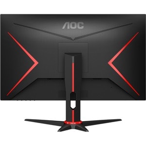 AOC AGON 24G2SPAE/BK 24" Class Full HD Monitor LCD para gaming - 16:9 - Preto, Vermelho - 60.5 cm (23.8") Viewable - Tecno