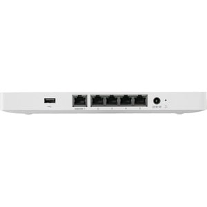 Meraki Go GX50 Ethernet Wireless Security Router - 4 x Network Port - 1 x Broadband Port - Gigabit Ethernet - VPN Supporte