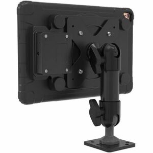 CTA Digital Vehicle Dash Mount Kit with Wireless Inductive Charging Case - 75 x 75, 100 x 100 - VESA Mount Compatible - Ru