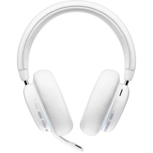 Logitech G735 Kabellos Kopfbügel Stereo Gaming Headset - Weiß - Binaural - Geschlossen - 20 Hz bis 20 kHz Frequenzgang - 2