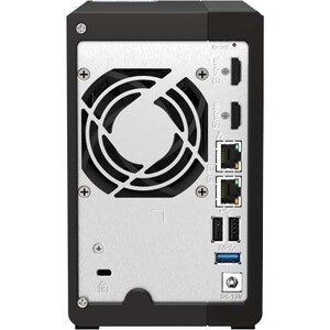 QNAP Turbo NAS TS-253E-8G 2 x Gesamtzahl Einschübe SAN/NAS-Speichersystem - 4 GB Gr�ße Flash-Speicher - Intel Celeron J641