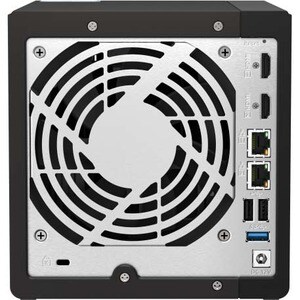 QNAP Turbo NAS TS-453E-8G 4 x Total de compartimentos Sistema de armazenamento SAN/NAS - 4 GB Flash Memory Capacity - Inte