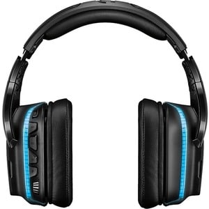 Logitech G933S 无线 头戴式 立体声 游戏用头戴式耳机 - 双声道 - 耳罩 - 2000 cm - Bluetooth/RF - 39 欧姆 - 20 Hz 到 20 kHz - 单向 麦克风 - 迷你手机（3.5毫米）