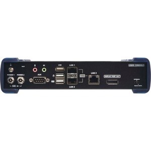 ATEN KX9970R 5K DisplayPort KVM over IP Receiver - 1 Computer(s) - 1 Local User(s) - 32808.40 ft Range - 5K - 5120 x 2880 