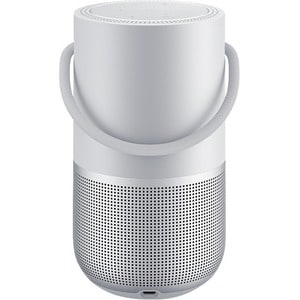 Bose Portable Bluetooth Smart Speaker - Google Assistant, Alexa Supported - Silver - 360° Circle Sound - Wireless LAN - Ba