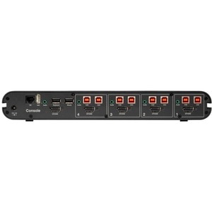 Belkin Secure F1DN104KVM-UN-4 KVM-Switchbox - TAA-konform - 4 Computer - 1 Lokaler Benutzer(n) - 3840 x 2160 - 4 x PS/2-Po