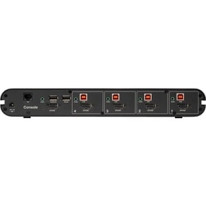 Belkin Secure F1DN104KVM-UNN4 KVM-Switchbox - TAA-konform - 4 Computer - 1 Lokaler Benutzer(n) - 3840 x 2160 - 4 x PS/2-Po