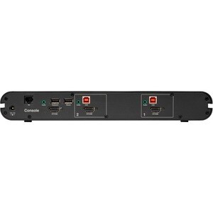 Belkin Secure F1DN102KVM-UNN4 KVM-Switchbox - TAA-konform - 2 Computer - 1 Lokaler Benutzer(n) - 3840 x 2160 - 2 x PS/2-Po