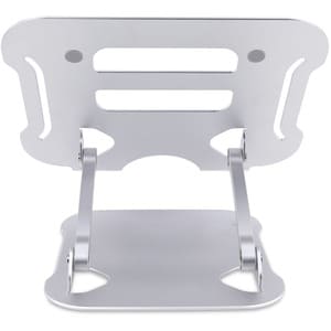 StarTech.com Laptop Stand for Desk, Ergonomic Laptop Stand Adjustable Height, Aluminum, Up to 22lb/10kg, Foldable Notebook