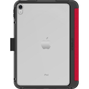 OtterBox Symmetry Series Folio Carrying Case (Folio) iPad (10th Generation) Tablet - Ruby Sky (Red) - Drop Resistant, Anti