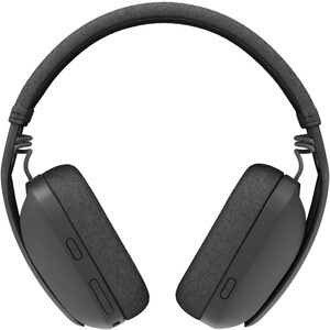 Logitech Zone Vibe 100 Wireless Over-the-head, On-ear Headset - Graphite - Binaural - Circumaural - 3000 cm - Bluetooth - 