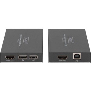 Digitus DS-55507 KVM Extender - Wired - 1 Computer(s) - 1 Local User(s) - 150 m Range - Full HD - 1920 x 1200 Maximum Vide