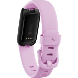 Fitbit Inspire 3 FB424 Smart Band - Black, Lilac Bliss Body Color - Heart Rate Monitor, Pulse Oximeter Sensor, Temperature