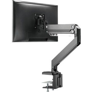 Digitus Tischhalterung für Flachbildschirm, Gekrümmte Bildschirmanzeige, Monitor - Mattschwarz - Höhenverstellbar - 1 Unte