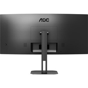 AOC CU34V5C 34" (86.4 cm) Class UW-QHD Curved Screen LCD Monitor - 21:9 - Matte Black - 34" (86.4 cm) Viewable - Vertical 