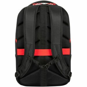 Targus Strike II TBB639GL Carrying Case (Backpack) for 43.2 cm (17") to 45.7 cm (18") Notebook - Black/Red - 500D Guc Body