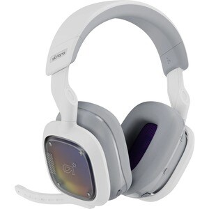 Astro A30 Wireless Over-the-head Stereo Gaming Headset - White - Binaural - Ear-cup - 1500 cm - Bluetooth/RF - 32 Ohm - 20