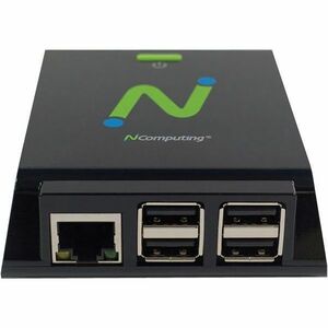 NComputing RX RX-RDP+ Thin Client Cortex A53 Quad-core (4 Core) 1.40 GHz - Broadcom BCM2837 Chip - 1 GB RAM - 16 GB Flash 
