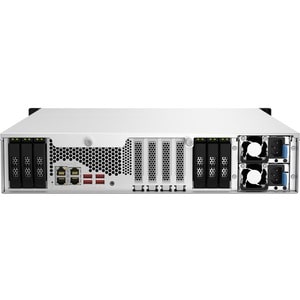 QNAP TS-h1887XU-RP-E2334-16G 18 x Gesamtzahl Einschübe SAN/NAS-Speichersystem - 5 GB Größe Flash-Speicher Xeon E-2334 Quad