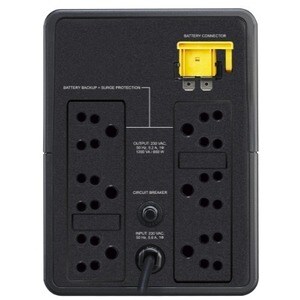 APC by Schneider Electric Easy UPS Line-interactive UPS - 1.20 kVA/850 W - Tower - AVR - 6 Hour Recharge - 1.32 Minute Sta