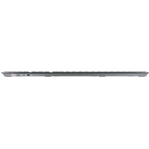 CHERRY KW 9100 SLIM Keyboard - Wireless Connectivity - English (US) - Black, Silver - Scissors Keyswitch - Bluetooth/RF - 