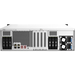 QNAP TS-h2287XU-RP-E2378-64G 22 x Gesamtzahl Einschübe SAN/NAS-Speichersystem - 5 GB Größe Flash-Speicher - Intel Xeon E-2