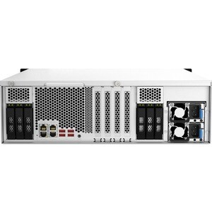 QNAP TS-h2287XU-RP-E2378-64G 22 x Total de compartimentos Sistema de armazenamento SAN/NAS - 5 GB Flash Memory Capacity - 