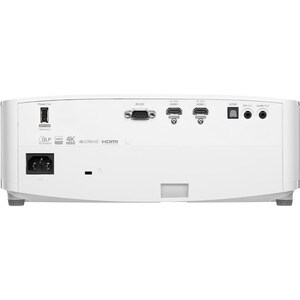 Optoma UHD35STx 3D Short Throw DLP Projector - 16:9 - Wall Mountable - White - High Dynamic Range (HDR) - Front - 2160p - 