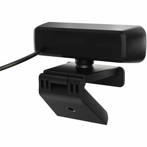 j5create JVCU100-N Webcam - 30 fps - Black - USB - 1 Pack(s) - Full HD - 1920 x 1080 Video - 80° Angle - Clip - Microphone