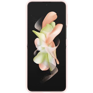 Samsung Carrying Case Samsung Galaxy Z Flip4 Smartphone - Pink - Silicone Body - Ring