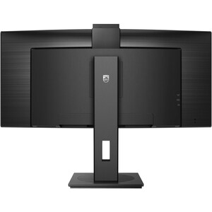 Philips 34B1U5600CH 34" Class Webcam UW-QHD Curved Screen LCD Monitor - 21:9 - Textured Black - 86.4 cm (34") Viewable - V
