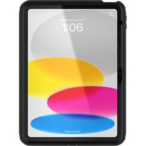 OtterBox Defender Case for Apple iPad (2022) Tablet - Black - Drop Resistant, Dirt Resistant, Scrape Resistant, Dust Resis