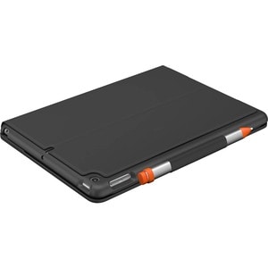 Logitech Slim Folio Keyboard/Cover Case (Folio) Apple, Logitech iPad (10th Generation) Tablet, Apple Pencil, Stylus - Oxfo
