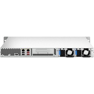 Sistema di memorizzazione SAN/NAS QNAP TS-464U-RP-8G - 4 x Vani totali - 4 GB Capacità memoria Flash Celeron Quad core (4 